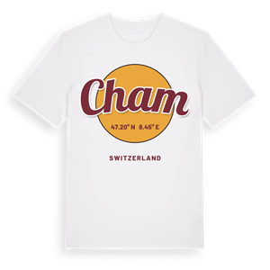 Cham cirkel t-shirt – ekologisk bomull t-shirt från Pinshirt