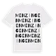 Menzingen ordlek t-shirt