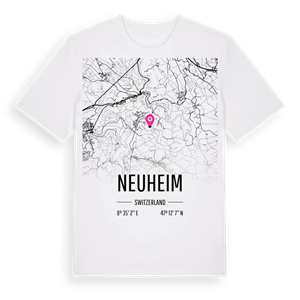 Neuheim karta t-shirt – ekologisk bomull t-shirt från Pinshirt
