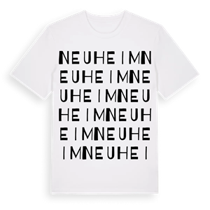 Neuheim ordlek t-shirt – ekologisk bomull t-shirt från Pinshirt