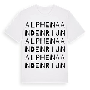 Alphen aan den Rijn ordlek t-shirt – ekologisk bomull t-shirt från Pinshirt