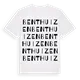 Benthuizen ordlek t-shirt