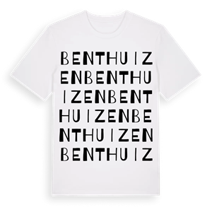 Benthuizen ordlek t-shirt – ekologisk bomull t-shirt från Pinshirt