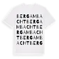 Bergambacht ordlek t-shirt