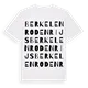 Berkel en Rodenrijs ordlek t-shirt