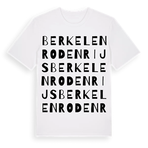 Berkel en Rodenrijs ordlek t-shirt – ekologisk bomull t-shirt från Pinshirt