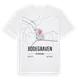 Bodegraven karta t-shirt