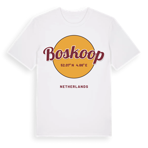 Boskoop cirkel t-shirt – ekologisk bomull t-shirt från Pinshirt