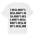 Boskoop ordlek t-shirt