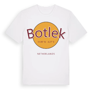 Botlek cirkel t-shirt – ekologisk bomull t-shirt från Pinshirt