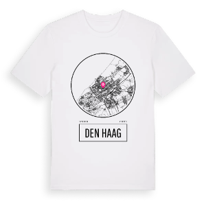 Den Haag t-shirt – ekologisk bomull t-shirt från Pinshirt