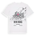 Den Haag karta t-shirt