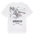 Dordrecht karta t-shirt