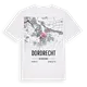Dordrecht karta t-shirt