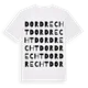 Dordrecht ordlek t-shirt
