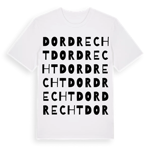 Dordrecht ordlek t-shirt – ekologisk bomull t-shirt från Pinshirt