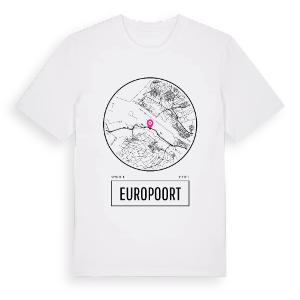 Europoort t-shirt – ekologisk bomull t-shirt från Pinshirt
