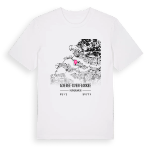Goeree-Overflakkee karta t-shirt – ekologisk bomull t-shirt från Pinshirt