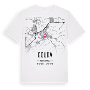 Gouda karta t-shirt – ekologisk bomull t-shirt från Pinshirt