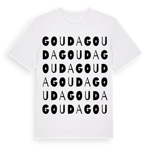 Gouda ordlek t-shirt – ekologisk bomull t-shirt från Pinshirt