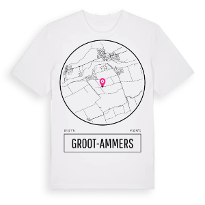 Groot-Ammers t-shirt – ekologisk bomull t-shirt från Pinshirt