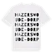 Hazerswoude-Dorp ordlek t-shirt