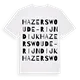 Hazerswoude-Rijndijk ordlek t-shirt