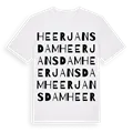 Heerjansdam ordlek t-shirt