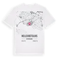 Hellevoetsluis karta t-shirt