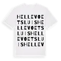 Hellevoetsluis ordlek t-shirt