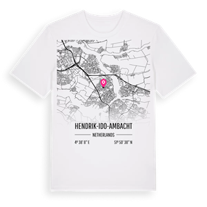 Hendrik-Ido-Ambacht karta t-shirt – ekologisk bomull t-shirt från Pinshirt