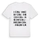 Herkingen ordlek t-shirt