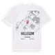 Hillegom karta t-shirt