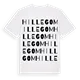 Hillegom ordlek t-shirt