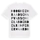 Hoogheemraadschap van Schieland en de Krimpenerwaard ordlek t-shirt
