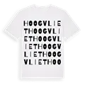 Hoogvliet ordlek t-shirt