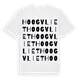 Hoogvliet ordlek t-shirt