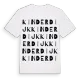 Kinderdijk ordlek t-shirt