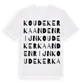 Koudekerk aan den Rijn ordlek t-shirt