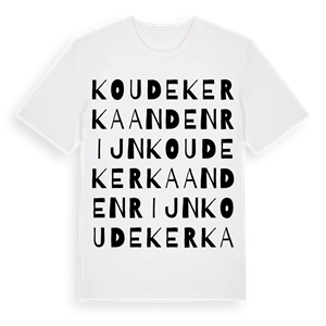 Koudekerk aan den Rijn ordlek t-shirt – ekologisk bomull t-shirt från Pinshirt