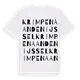 Krimpen aan den IJssel ordlek t-shirt