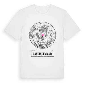 Lansingerland t-shirt – ekologisk bomull t-shirt från Pinshirt