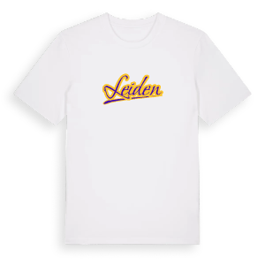 Leiden baseball t-shirt – ekologisk bomull t-shirt från Pinshirt