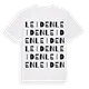 Leiden ordlek t-shirt