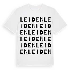 Leiden ordlek t-shirt – ekologisk bomull t-shirt från Pinshirt
