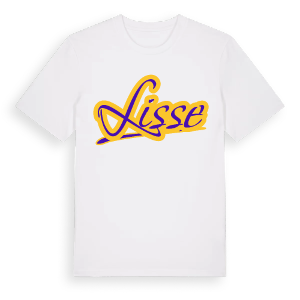Lisse baseball t-shirt – ekologisk bomull t-shirt från Pinshirt