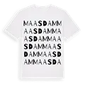 Maasdam ordlek t-shirt