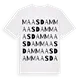 Maasdam ordlek t-shirt