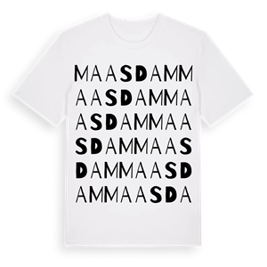 Maasdam ordlek t-shirt – ekologisk bomull t-shirt från Pinshirt