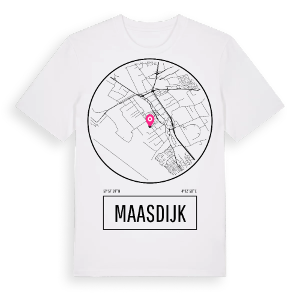 Maasdijk t-shirt – ekologisk bomull t-shirt från Pinshirt